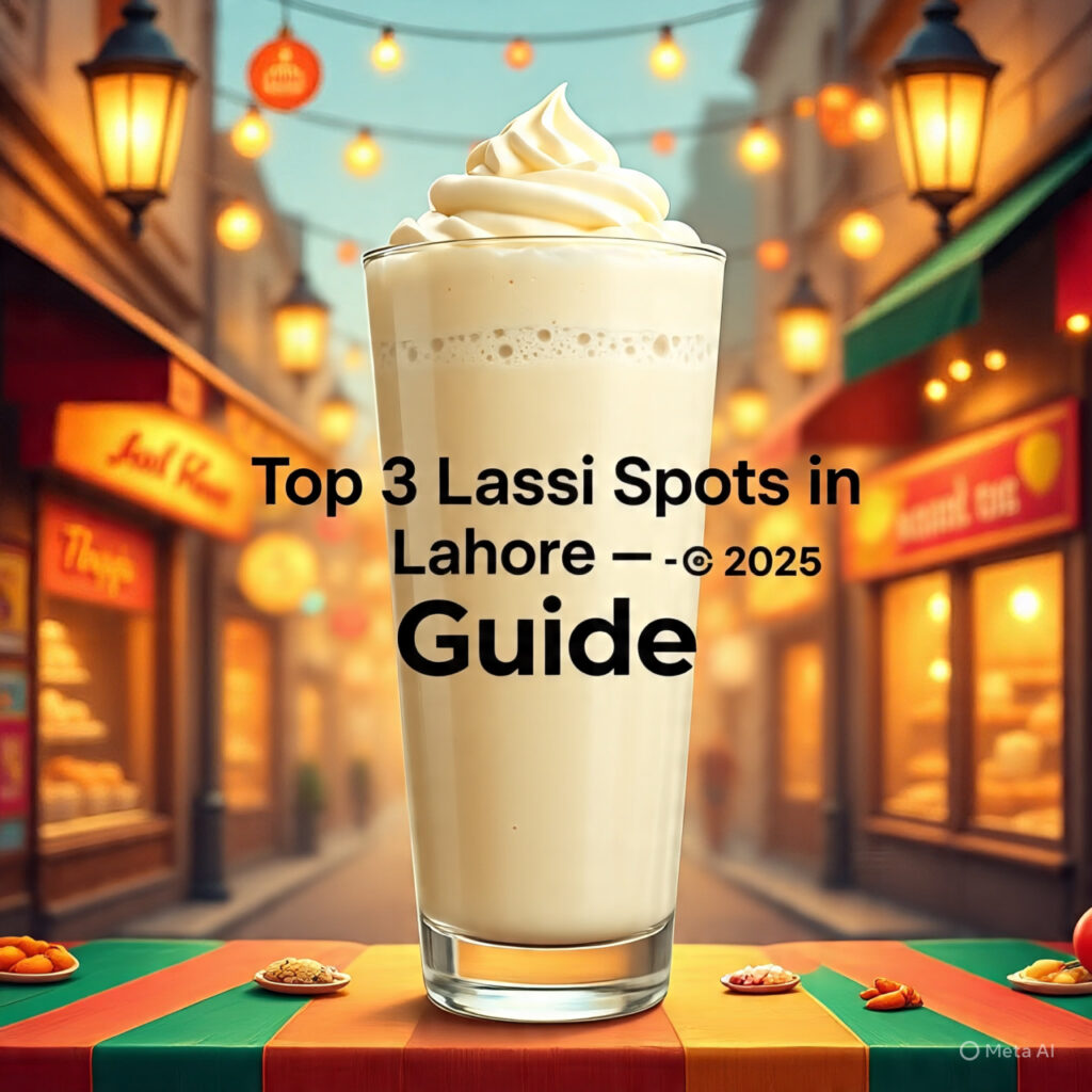 Best Lassi in Lahore 2025