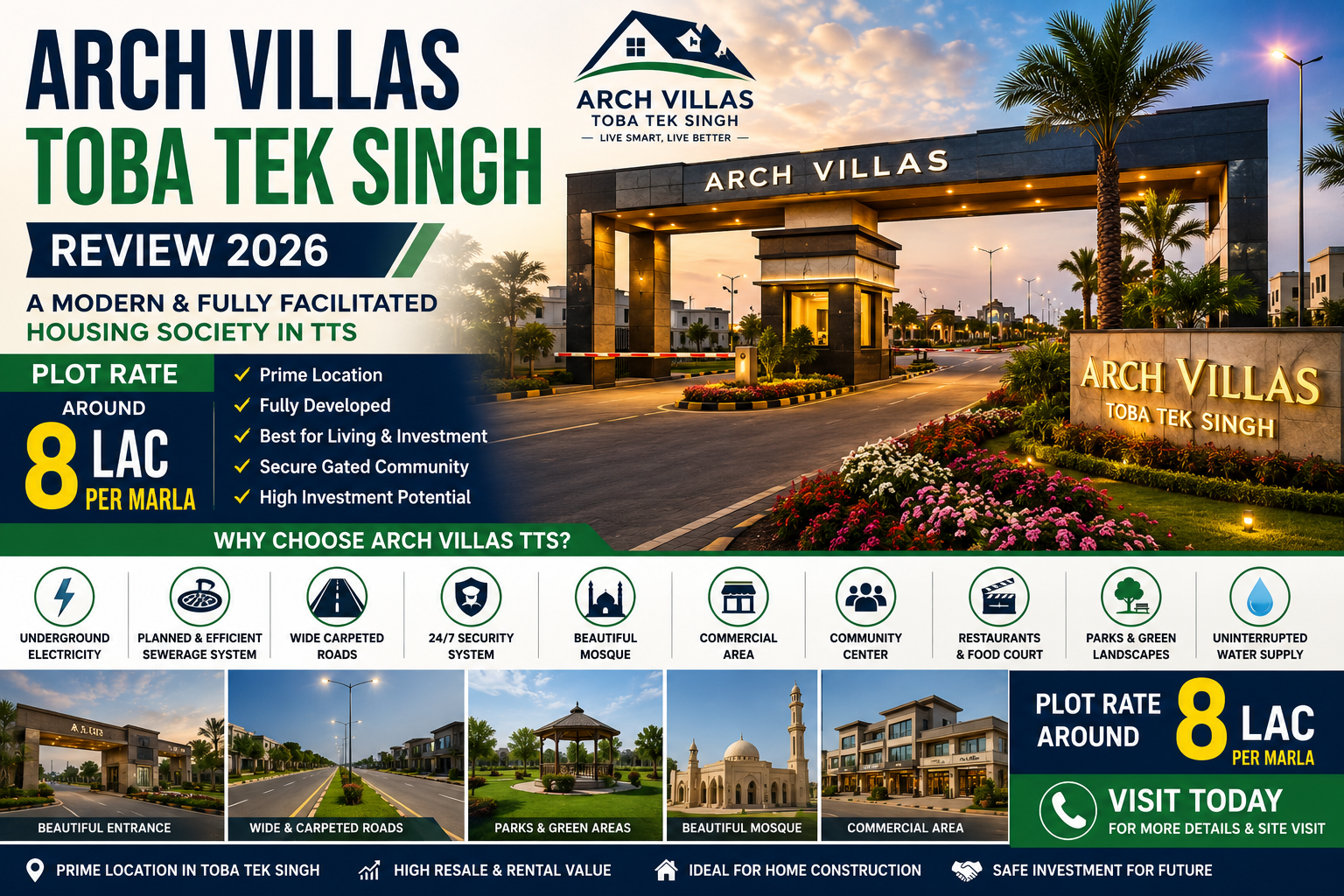 Arch Villas toba tek singh
