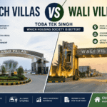 Arch Villas vs Wali Villas Toba Tek Singh housing society comparison