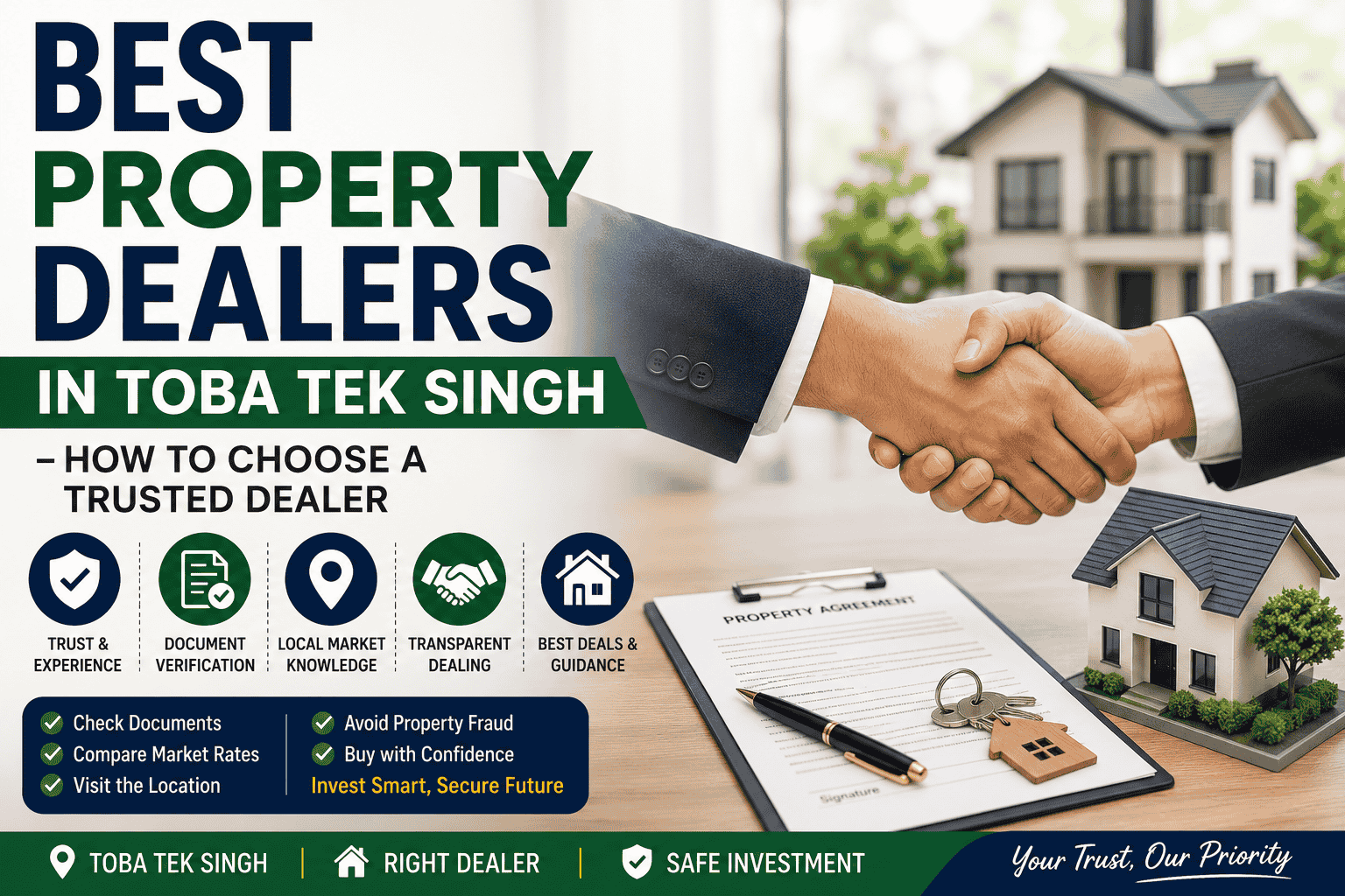 Best Property Dealers in Toba Tek Singh – Trusted Plot Buying Guide